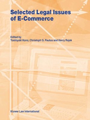 cover image of Selected Legal Issues of E-Commerce